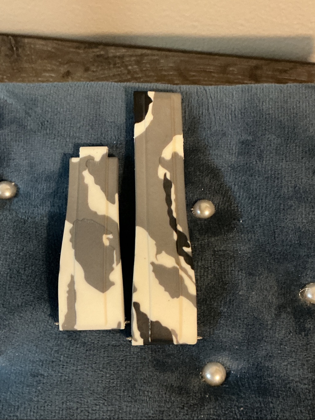 Strapsco Straps Co Gray Camo Replacement Strap For Rolex Submariner New 20mm